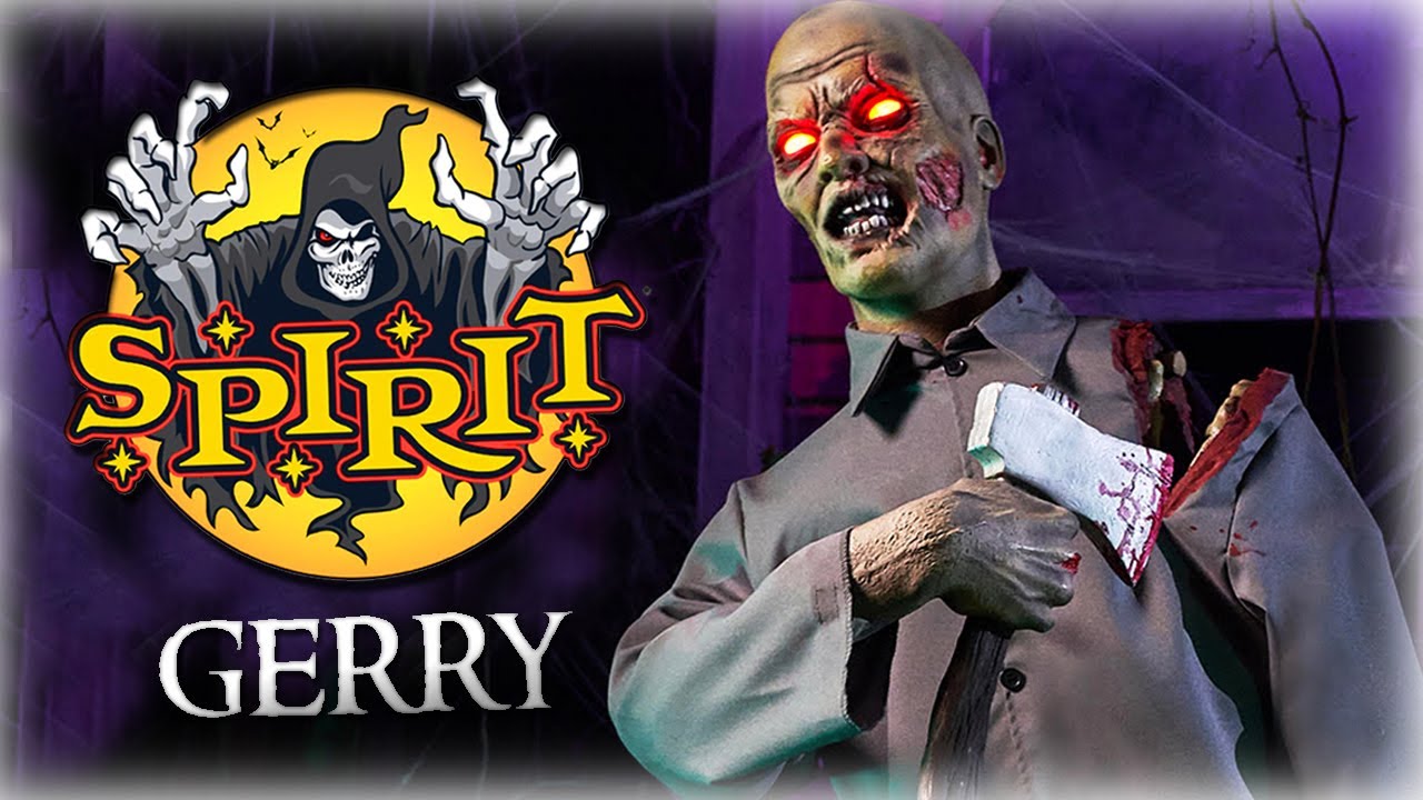 Gerry SNEAK PEEK | NEW ANIMATRONIC - Online Only Spirit Halloween 2022 Animatronic
