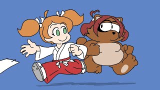 CAF - Pocky & Rocky (Super Nintendo Entertainment System)