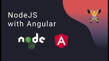 How to setup Nodejs with Angular 📐
