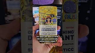 One Piece Soap That Smells Like Luffy? #onepiece #drsquatch #anime