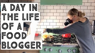 A day in the life of a food blogger! (vegan)