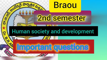 Dr BR Ambedkar open University #importantquestions#2024#exam #2nd semester exam#how to study #study