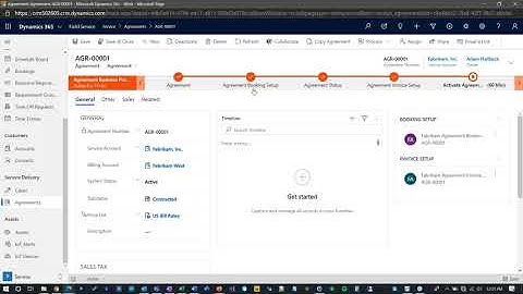 Dynamics 365 Field Service - Managing Scheduled Maintenance