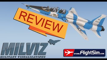 P3D - Milviz T-38A Redux Review