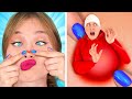 IF MAKEUP WERE PEOPLE || Awkward Moments And Funny Situations by 123 GO!