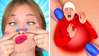 IF MAKEUP WERE PEOPLE || Awkward Moments And Funny Situations by 123 GO!