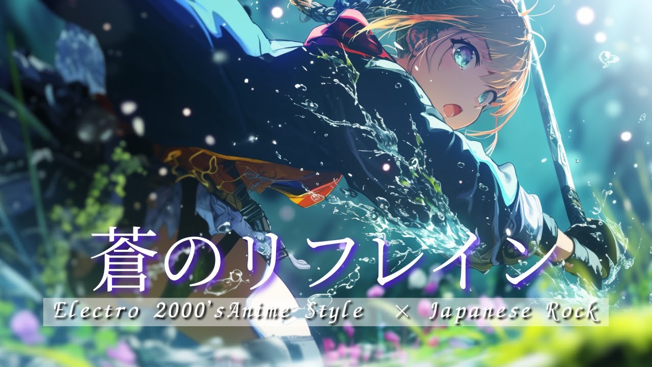 【Playlist】Refrain of Aqua -蒼のリフレイン-｜中毒性×重低音×疾走感 × Emotional J-Rock × Anime OP｜作業用BGM