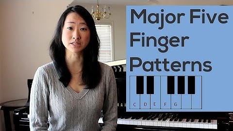 Major Five Finger Patterns