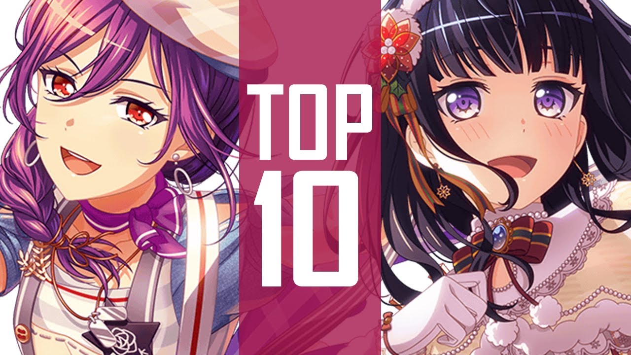 [뱅드림] 노래하는 비 보컬리스트 캐릭터 TOP 10