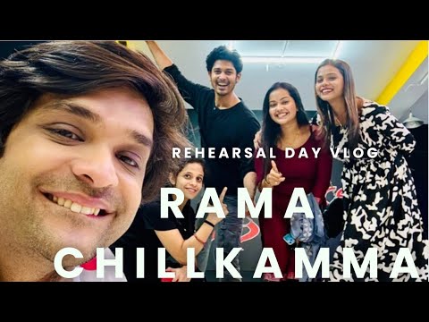 Rama chillkamma Rehearsals day vlog ||@SwayamPadhi Abhishek panda, priyambada swain #trendingsong