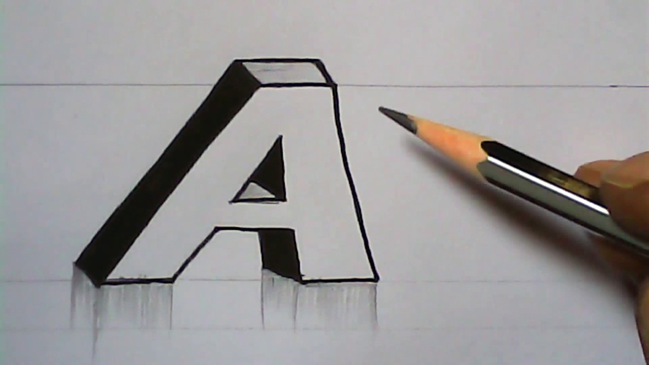 How to write 223D letters  223D letter designing  mazic writer