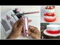 Airbrush rechargeable cordless portable compressor  cake decoration