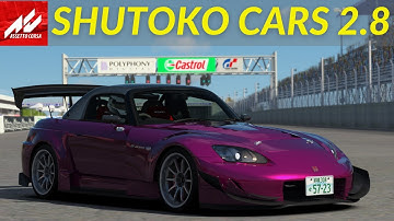 NEW 12 Cars in Shutoku 2.8 OFFICIAL Car Pack! Plus Skins For Assetto Corsa - Download Link