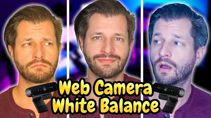 Get Perfect White Balance With ANY Web Camera Every Time!