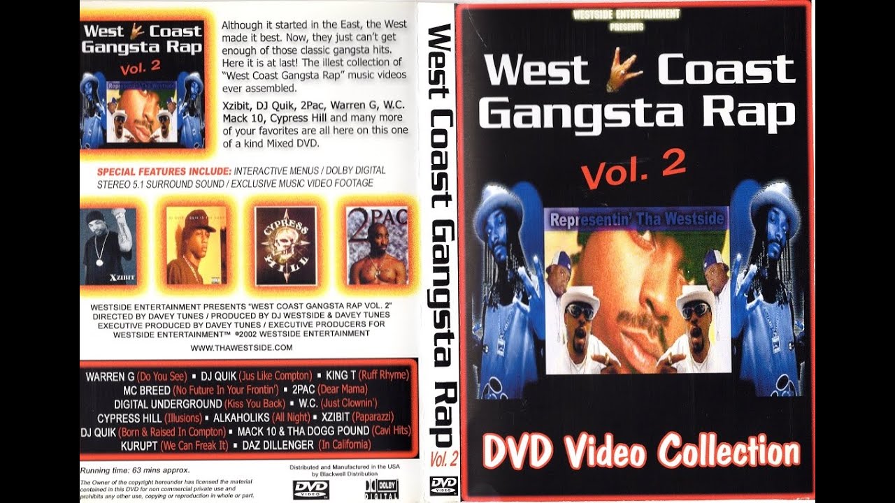 WEST COAST GANGSTA RAP VOL 2 - YouTube