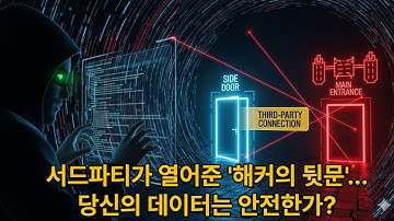 서드파티가 열어준 해커의 뒷문, 당신의 데이터는 안전한가?4K-“Third parties opened the backdoor. Is your data safe?”