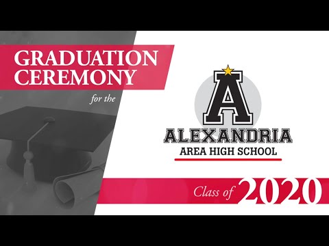 Alexandria Area High School Graduation Ceremony 2020