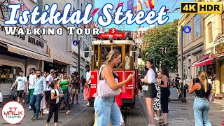 Taksim Square & Istiklal Street Walking Tour, Istanbul | 4K HDR