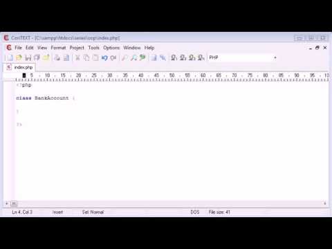 Beginner PHP Tutorial   190   Classes, Properties, and Methods