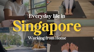 Day in my life in Singapore | Working from home, skincare routine, realistic vlog