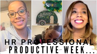 A Productive Week in the Life of a Working Professional | Natashia Pickett