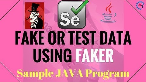 6. Sample JAVA Program Using FAKER API