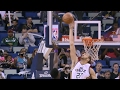 Rudy gobert huge rejection sends it to half court