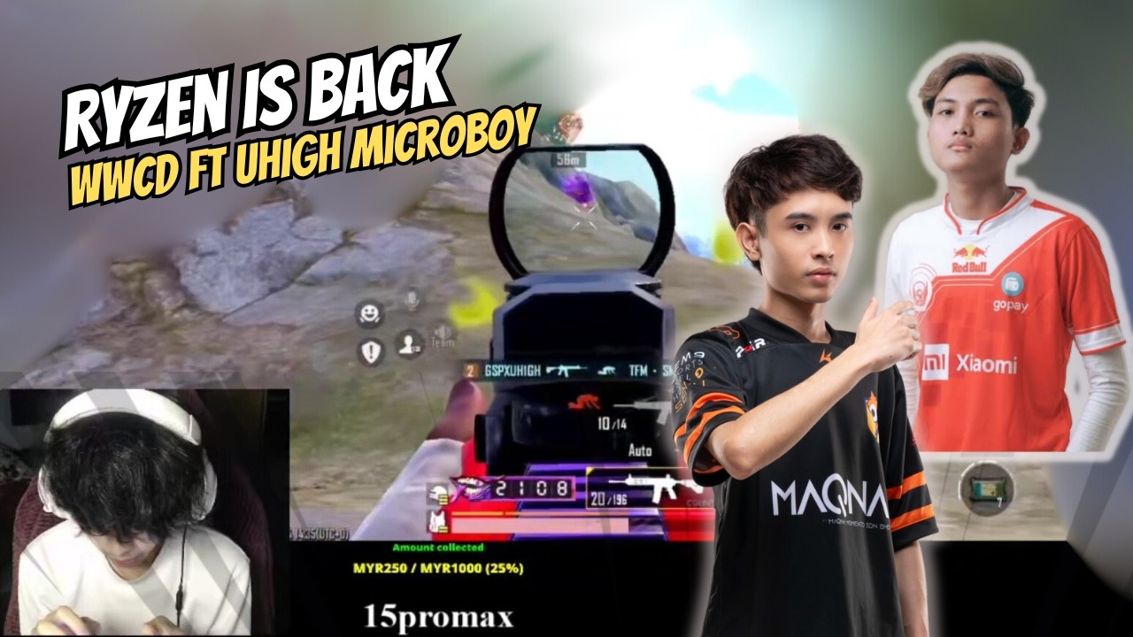 RYZEN IS BACK!! WWCD FT UHIGH MICROBOY - YouTube