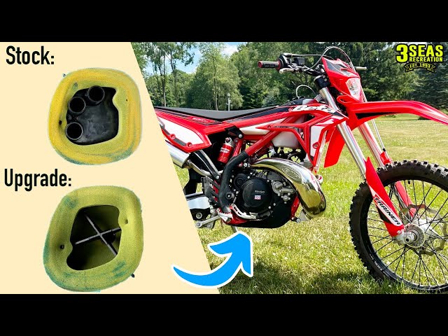 2023 Beta XTrainer Hard Enduro Build: $15 Air Filter Cage Upgrade! 3 Seas  Recreation 