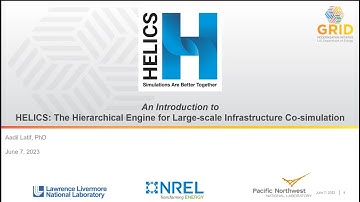HELICS Introduction - Hour 1 of Summer 2023 HELICS Webinar
