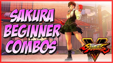 SFV: Sakura Tips - Beginner Combos (Definitive Update Edition)