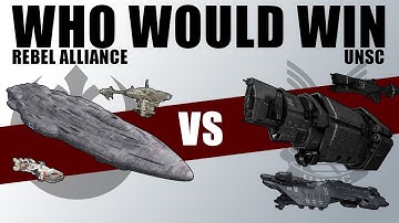 The UNSC (Halo) vs. Rebel Alliance (Star Wars) | Galactic Versus