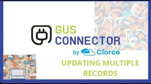 Bulk Update Company Data in Salesforce with GUS Connector