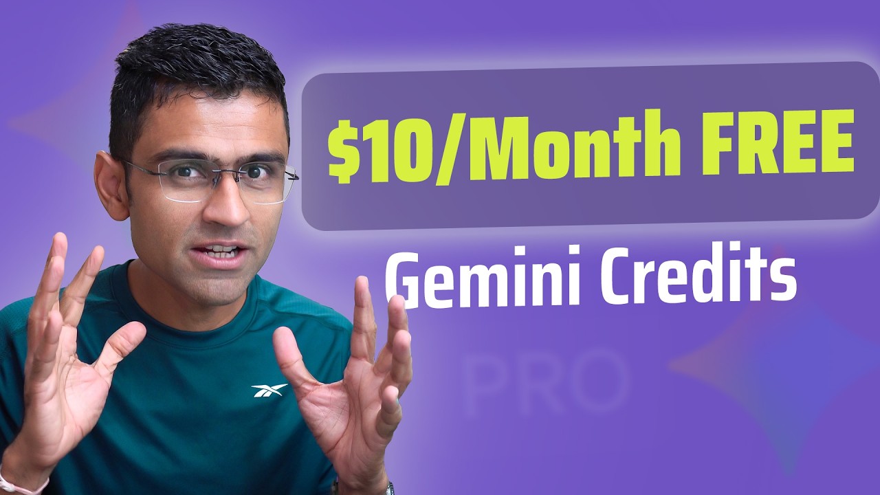 Stop Paying for AI Model APIs | Get 10$ a month free Gemini credits