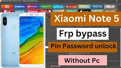 xiaomi redmi note 5 frp unlock tool / redmi note 5 frp bypass / redmi note 5 gmail account bypass