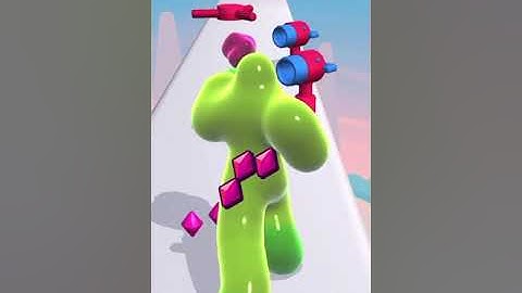 Blob Runner 3D | Crazy game play level 15 funniest moment iOS, android #Shorts #Blobrunner3D