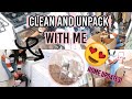 UNPACK AND CLEAN WITH ME IN THE NEW HOUSE | HOME UPDATES!! // LoveLexyNicole