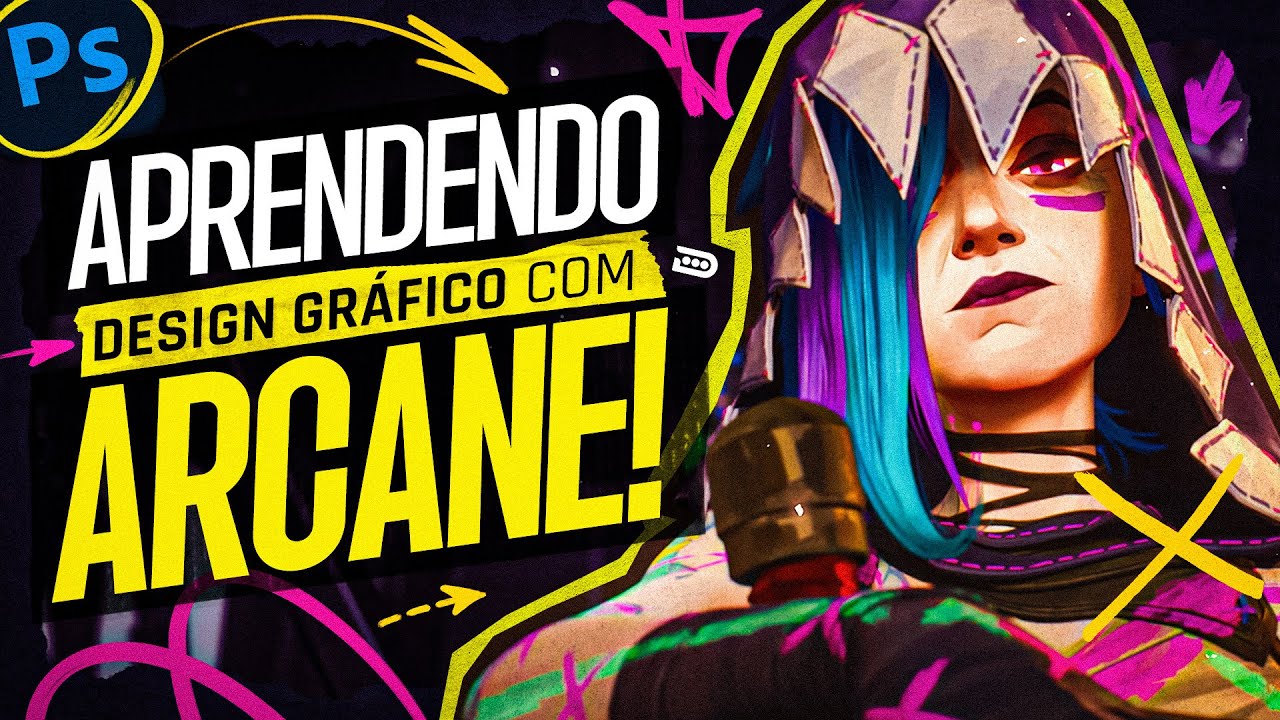 O que a série ARCANE me ensinou sobre DESIGN GRÁFICO? (Dicas para Iniciantes) – Bora trocar ideia?