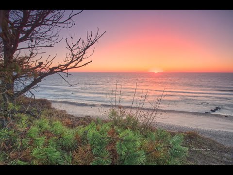 Today's Ocean Sunrise at Nauset Light Beach - Cape Cod National Seashore