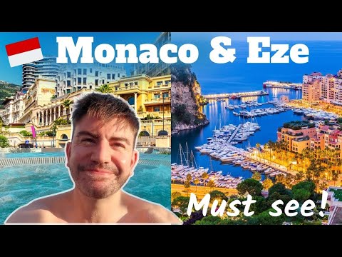 MONTE CARLO & EZE TRAVEL VLOG! LUXURY TRAVEL ON A BUDGET | THINGS TO DO IN MONACO | MR CARRINGTON