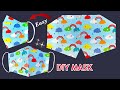 Very Easy New Style Cute Mask✅ Diy 3D Simple Face Mask Sewing Tutorial At Home | Mask Making Ideas