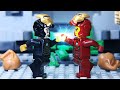 Lego City Bank Robbery - Bad Guys Stealing IronMan Suit | Lego Stop Motion