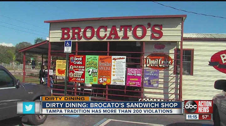 Dirty Dining: Brocato's Sandwich Shop