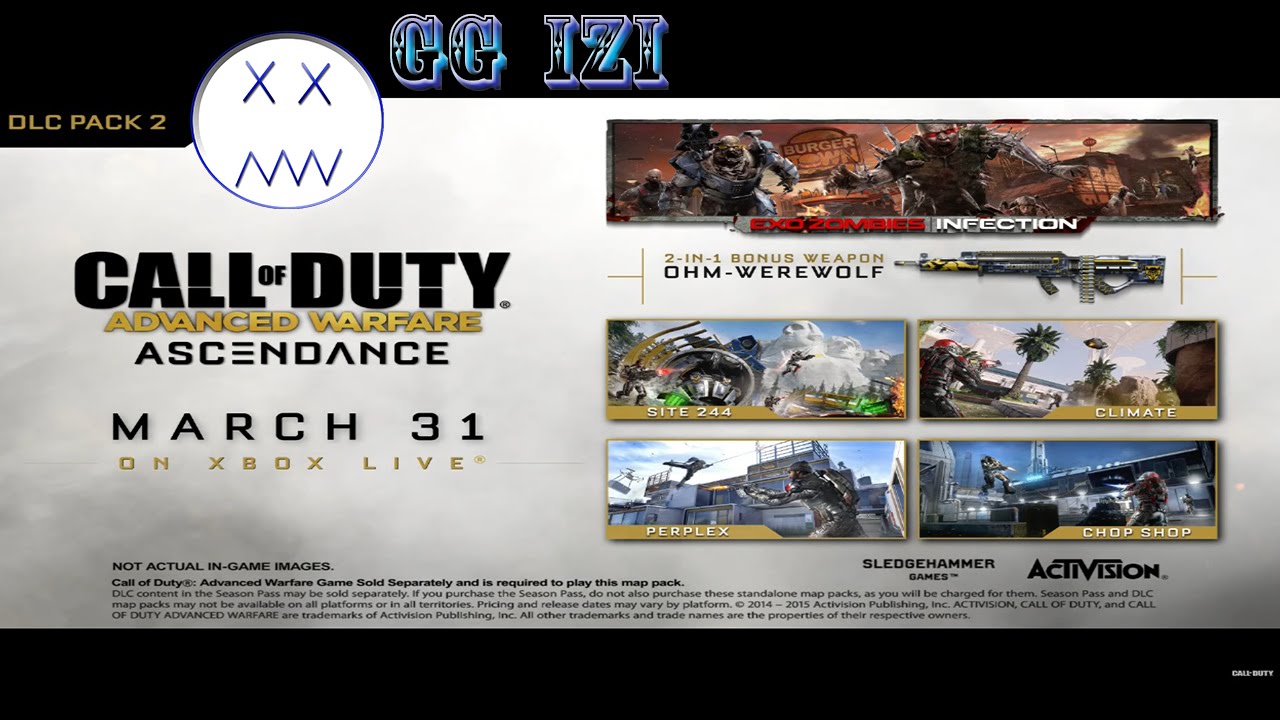 DLC 2 Map Pack!! - Call of duty Advanced Warfare 