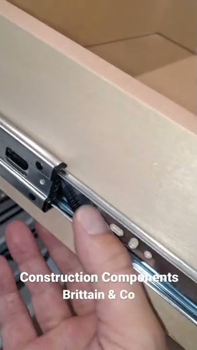 How to reset/fix soft close drawer slides. Construction Components - Brittain & Co