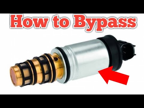 How TO Bypass Ac SOLENOID CONTROL VALVE