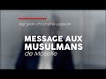 Mgr lagleize    message aux musulmans de moselle