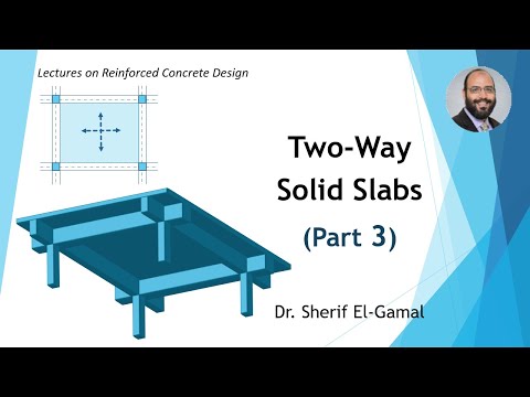 Design of Reinforced Concrete Two-Way Solid Slabs (Part 3) - Continuous Slabs - Worked Example