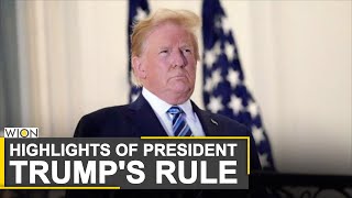 Highlights of the 4 years of Presidency under Donald Trump | World News | WION News