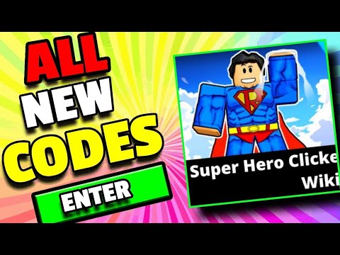 All Secret super hero race clicker Codes 2023